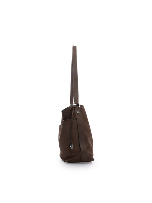 Borsa Hobo Hocket Media in pelle scamosciata HOGAN | KBW01RS3300 UGMC414